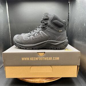 Keen Utility Mens Size 9 D Reno Mid KBF WP Soft Toe Boot 1027111D Black Shoes